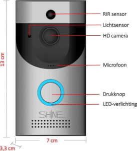 Video deurbel met Camera uitleg